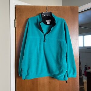 Alpine trek 3/4 zip polar fleece sz L